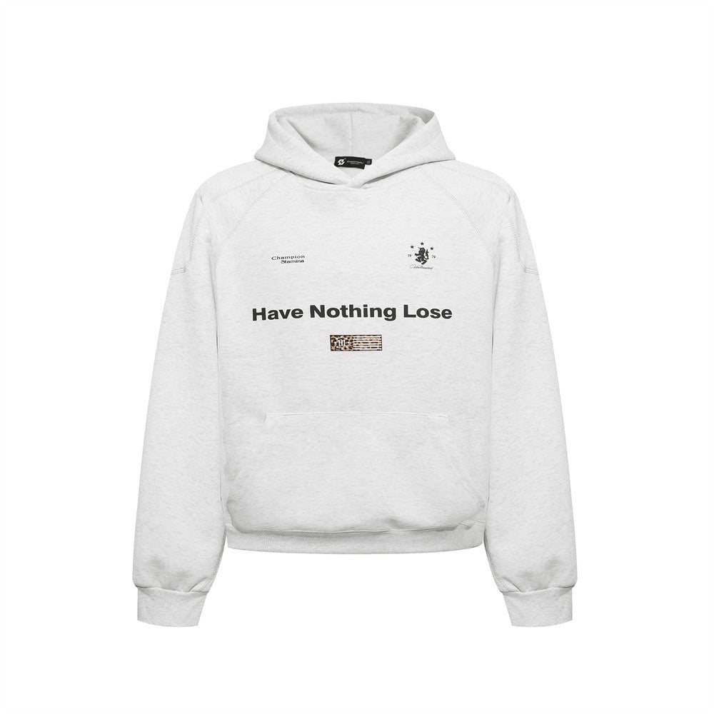 08 digital leopard print hooded sweatshirt