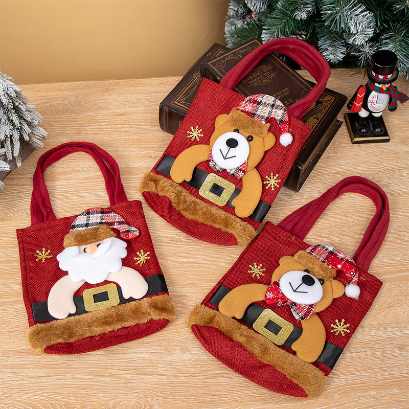 Christmas decorations Christmas gift bags
